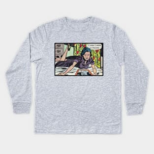 I Wish I Were A Vulcan Kids Long Sleeve T-Shirt